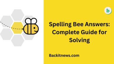 Spelling Bee Answers