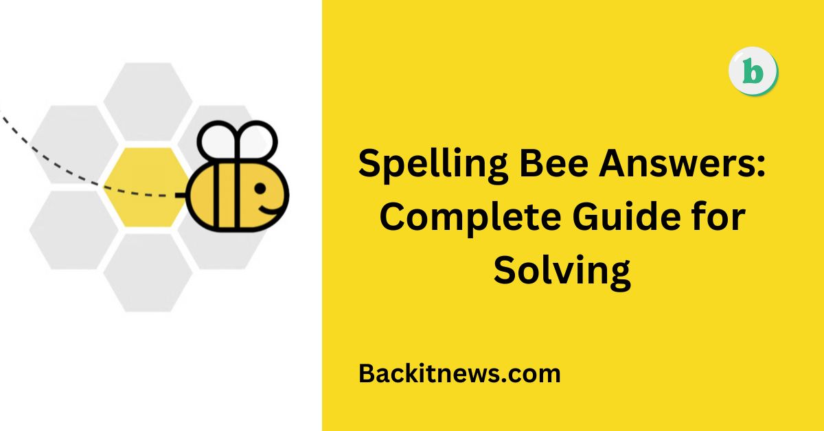 Spelling Bee Answers